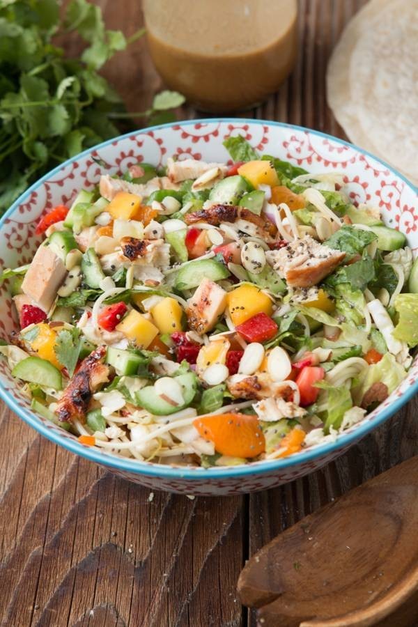 Mango Chicken Salad | FaveHealthyRecipes.com