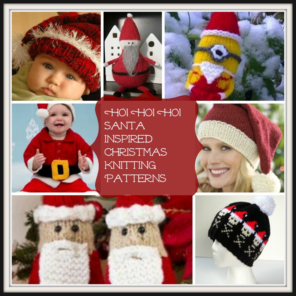 14 Santa Inspired Knitting Patterns | AllFreeKnitting.com