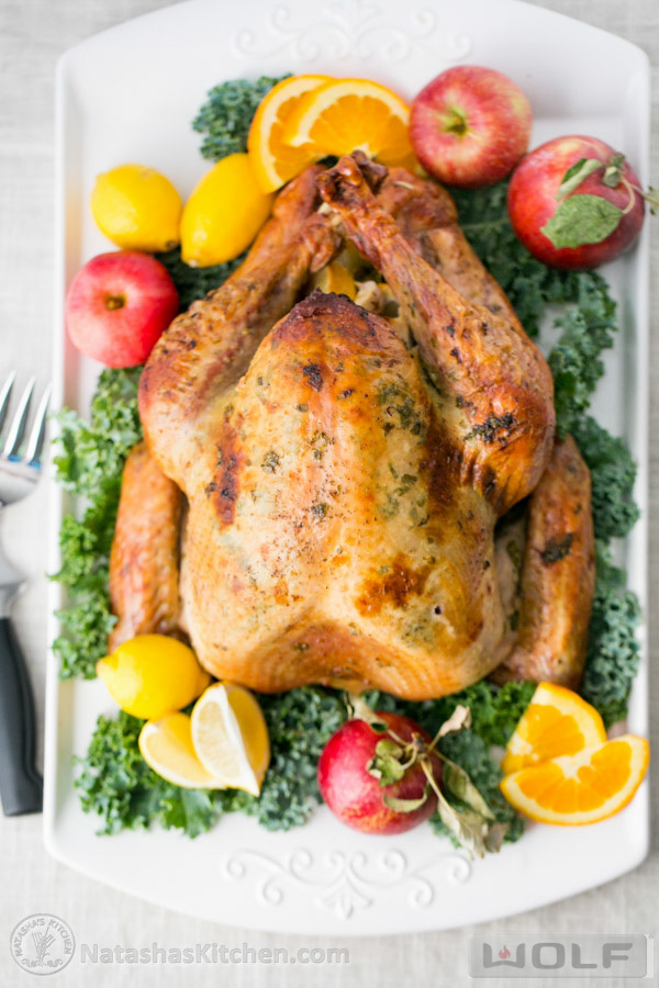 Delicious Juicy Roast Turkey Recipe | AllFreeHolidayCrafts.com