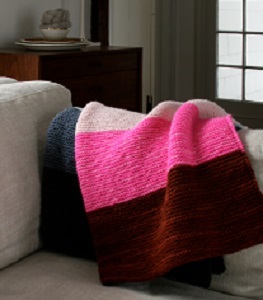 Super Easy Lap Blanket | AllFreeKnitting.com