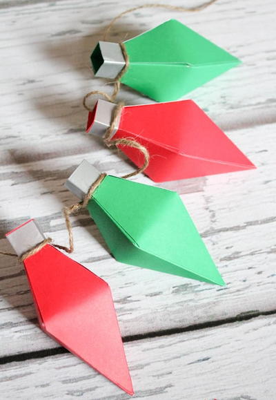 Christmas Light DIY Gift Boxes | AllFreeChristmasCrafts.com