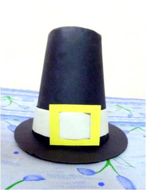 Construction Paper Pilgrim Hat Construction Paper Pilgrim Hat