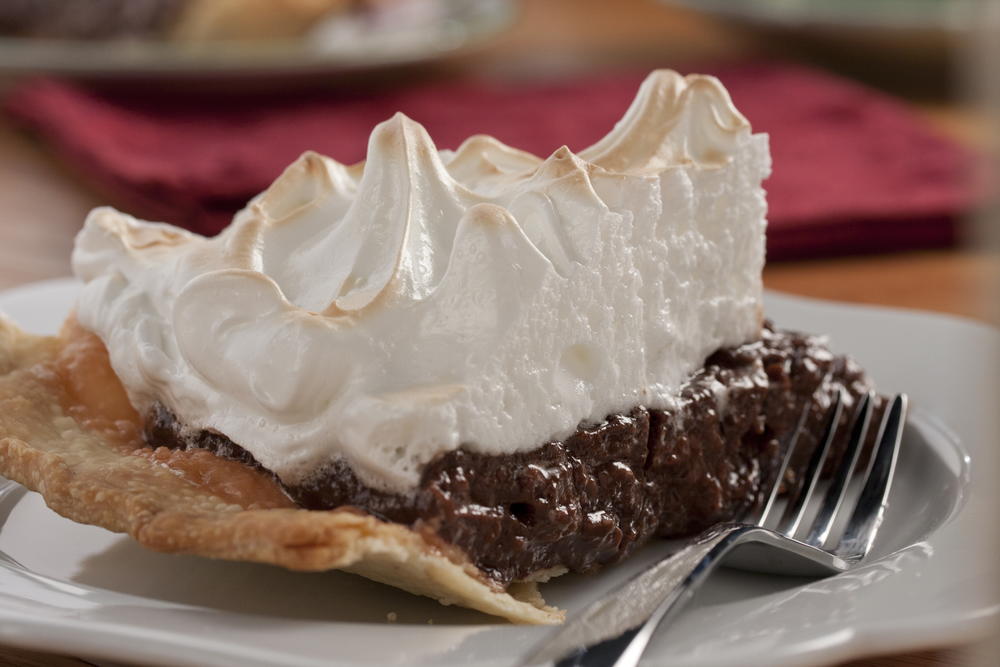 Chocolate Meringue Pie | MrFood.com
