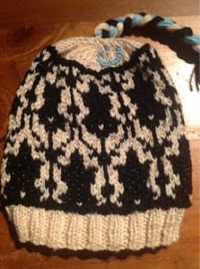 BBC Sherlock Wallpaper Beanie | AllFreeKnitting.com bbc beanie