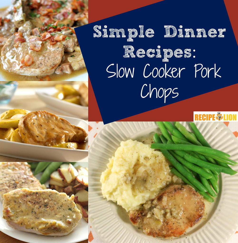8 Easy Slow Cooker Pork Chops Recipes