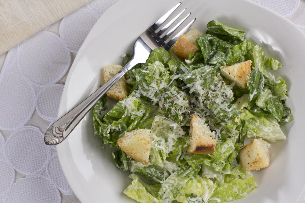 Easy Caesar Salad MrFood.com.