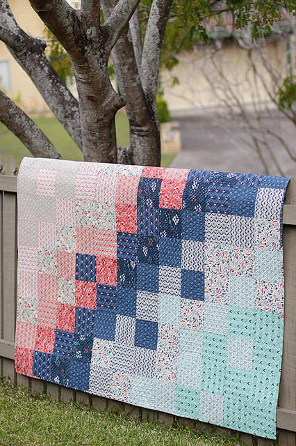 Gradient Wildwood Baby Quilt FaveQuiltscom Catching quilters
