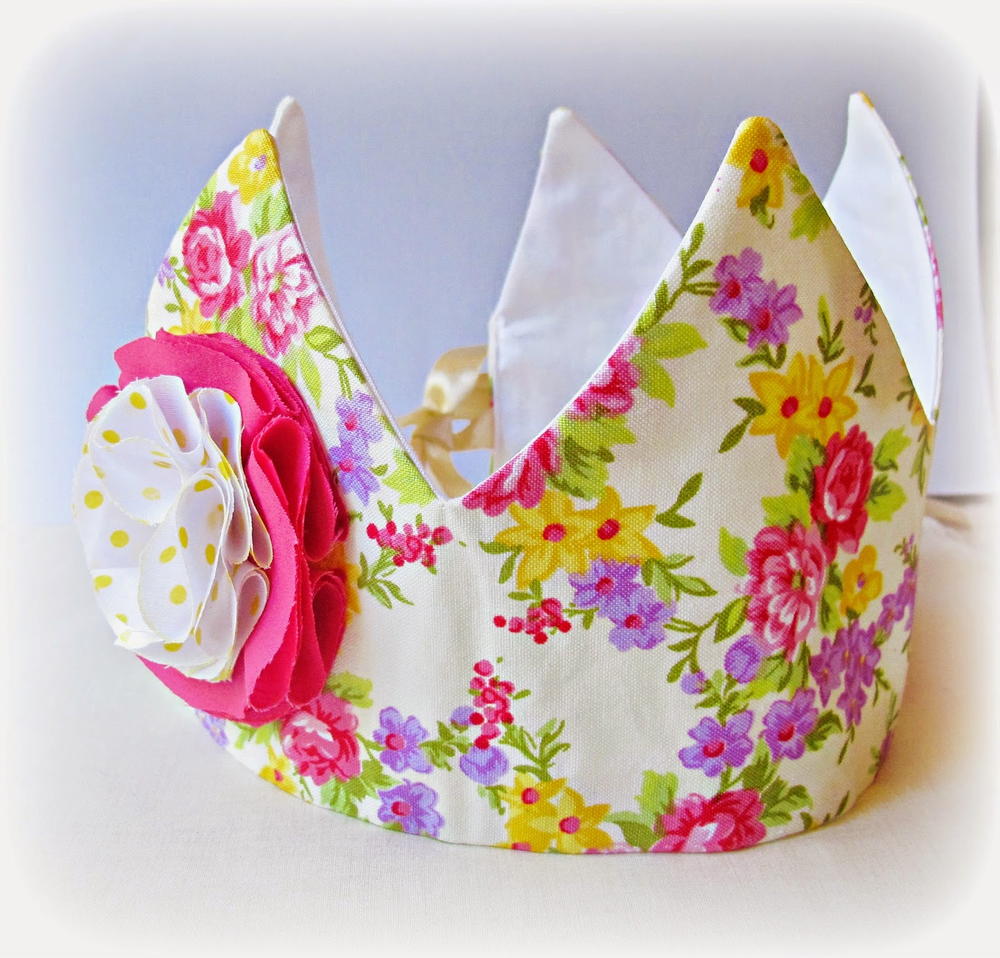 DIY Fabric Crown | AllFreeSewing.com