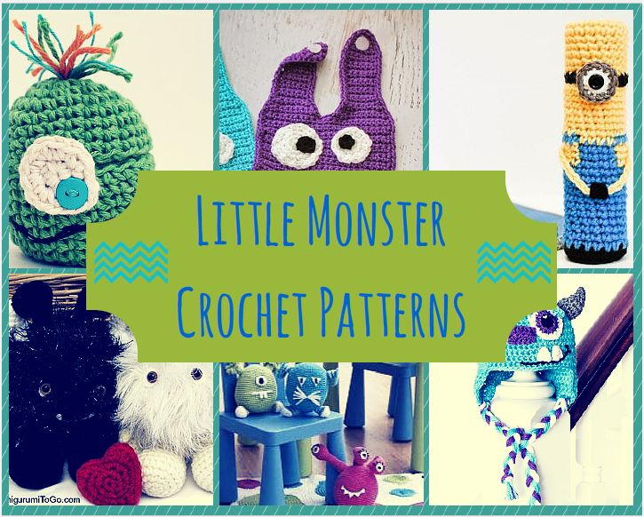 22 Little Monster Crochet Patterns