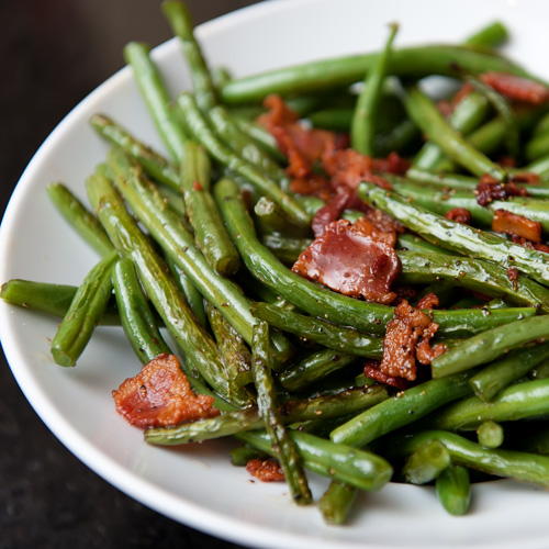 Brown Sugar and Bacon Green Beans