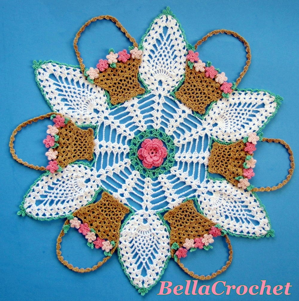 Pineapple Doily Pattern