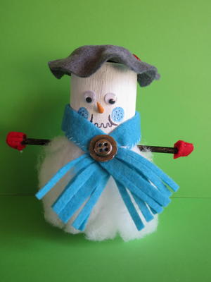 Christmas Snowman Toilet Paper Roll Craft Christmas Snowman Toilet Paper Roll Craft