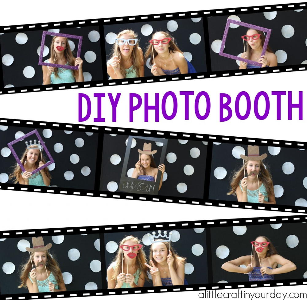  Easy  DIY Wedding Photo  Booth  AllFreeDIYWeddings com