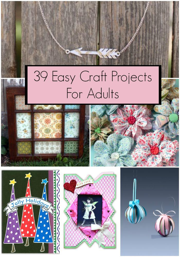 39 Easy Craft Projects For Adults | FaveCrafts.com