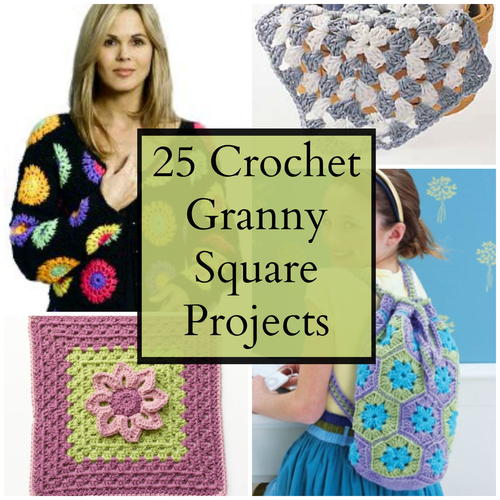25 Crochet Granny Square Projects | FaveCrafts.com