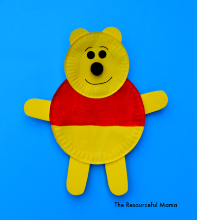 Winnie The Pooh Paper Plate Craft Winnie The Pooh Paper Plate Craft