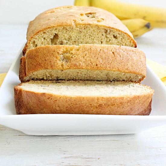 banana bread recipe easy with cake mix Easy cake mix banana bread (3 ingredient) (w/ video!)