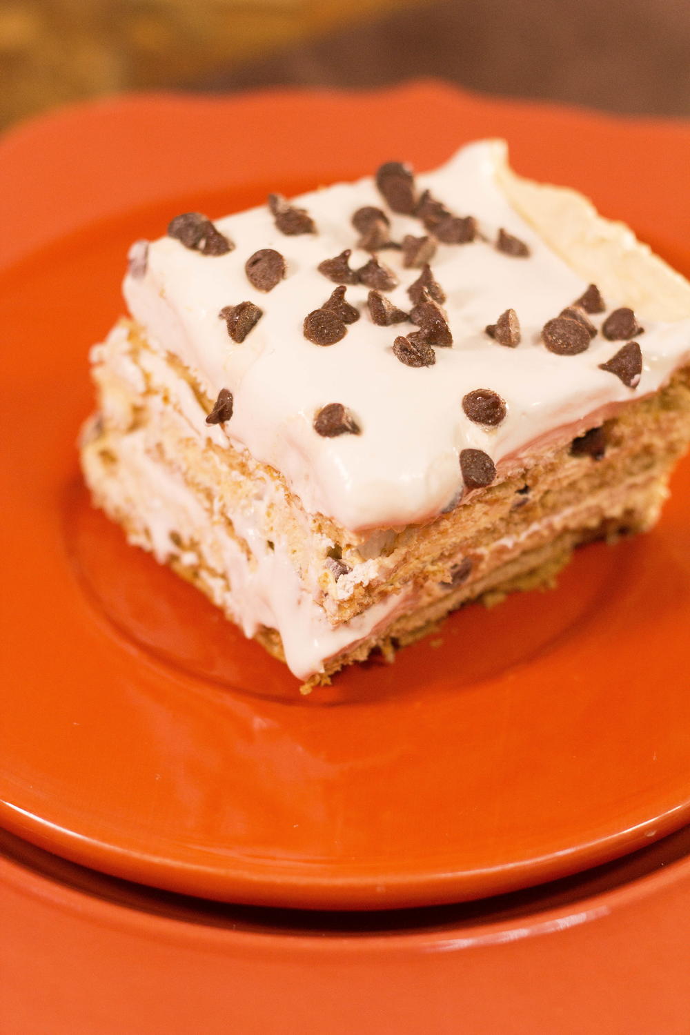 Easy Pumpkin Eclair Cake | TheBestDessertRecipes.com