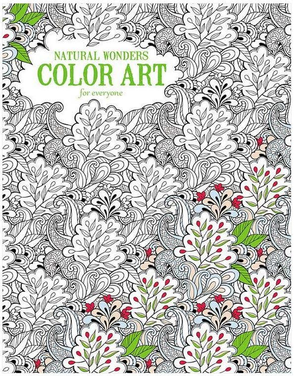 hardcover coloring books for adults
