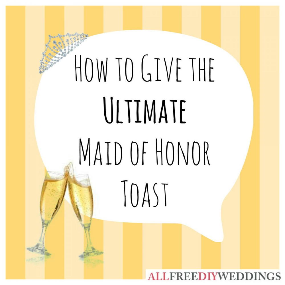 maid of honor speeches: examples and tips for success