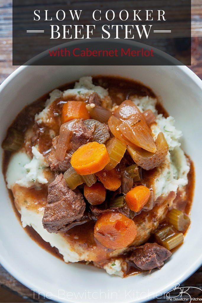 Slow Cooker Beef Stew with Cabernet Merlot | RecipeLion.com