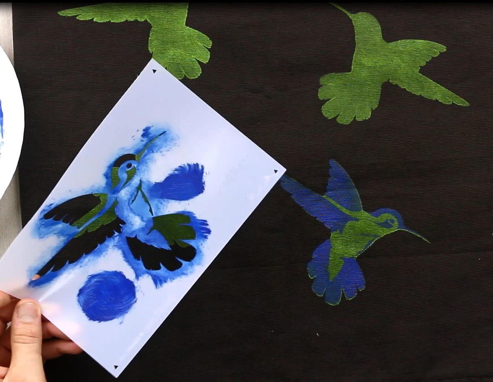 How to Paint with 2Layer Stencils