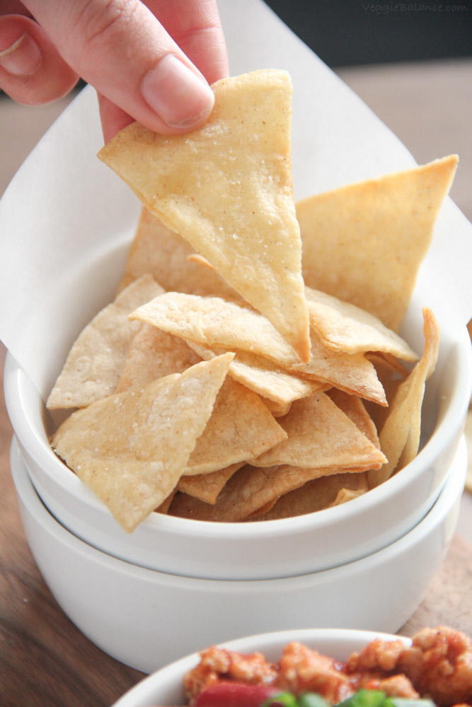 Homemade Corn Tortilla Chips