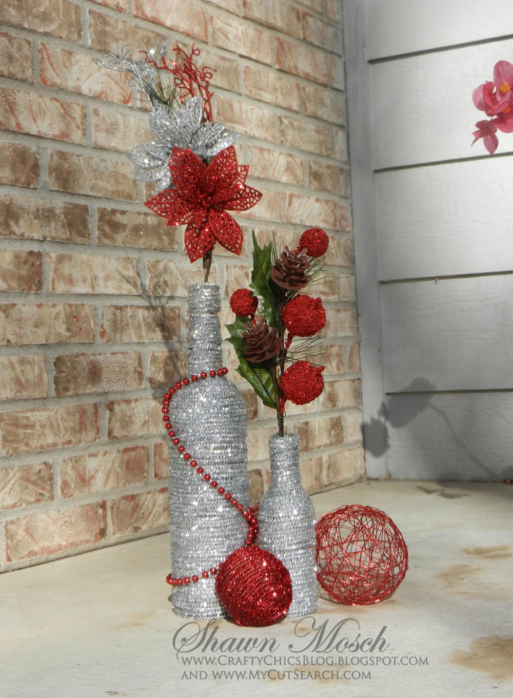 Wine Bottle DIY Christmas Decor  FaveCrafts.com