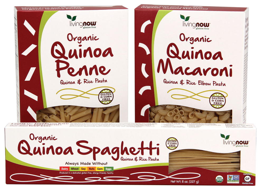 Living NOW Quinoa Pasta Review