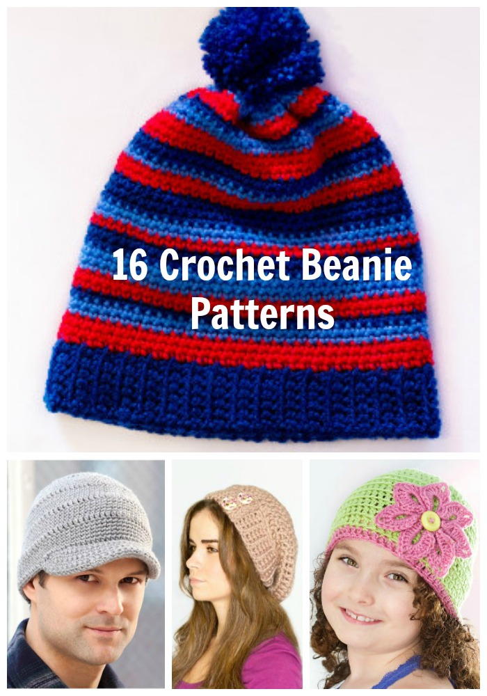 16 Crochet Beanie Patterns FaveCrafts 16-crochet-beanie-patterns-favecrafts