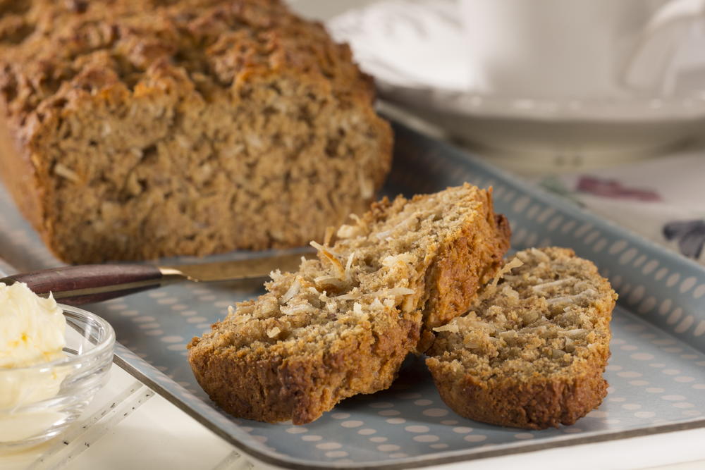 Banana Coconut Bread