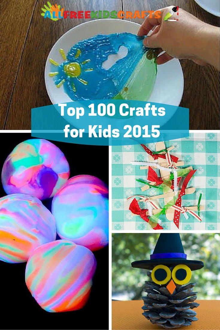 Top 100 Easy Craft Ideas for Kids in 2015 | AllFreeKidsCrafts.com