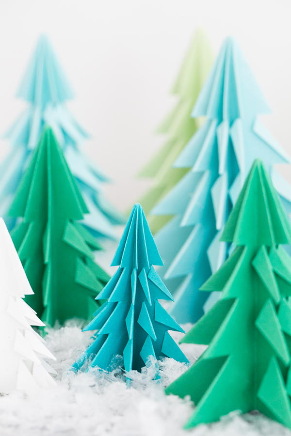paper origami christmas