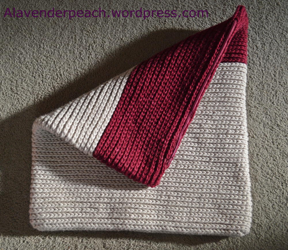 Knitlike Crochet Pillow Case