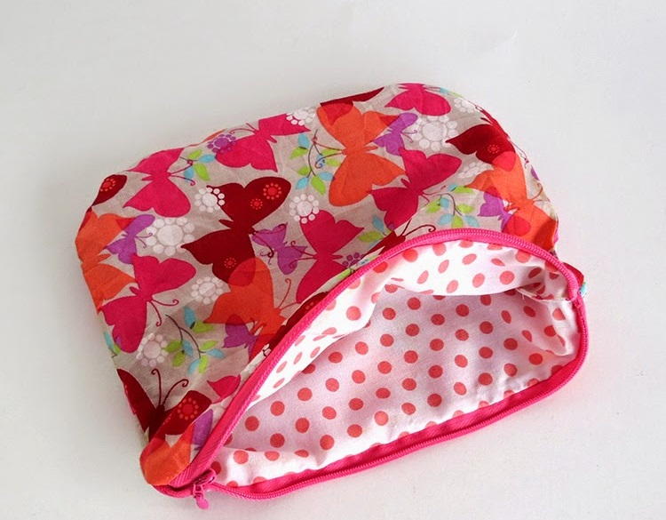 30 Minute Pouch Sewing Pattern | AllFreeSewing.com
