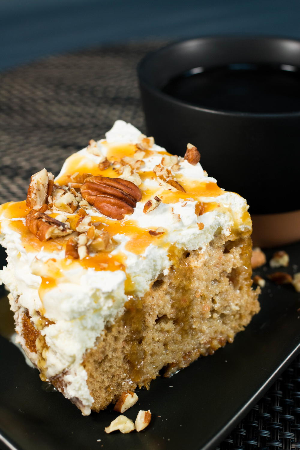 Heavenly Carrot Poke Cake Recipe | TheBestDessertRecipes.com