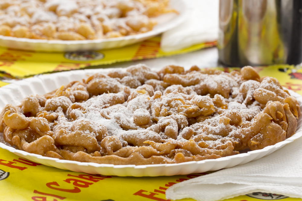 hands off my funnel cake