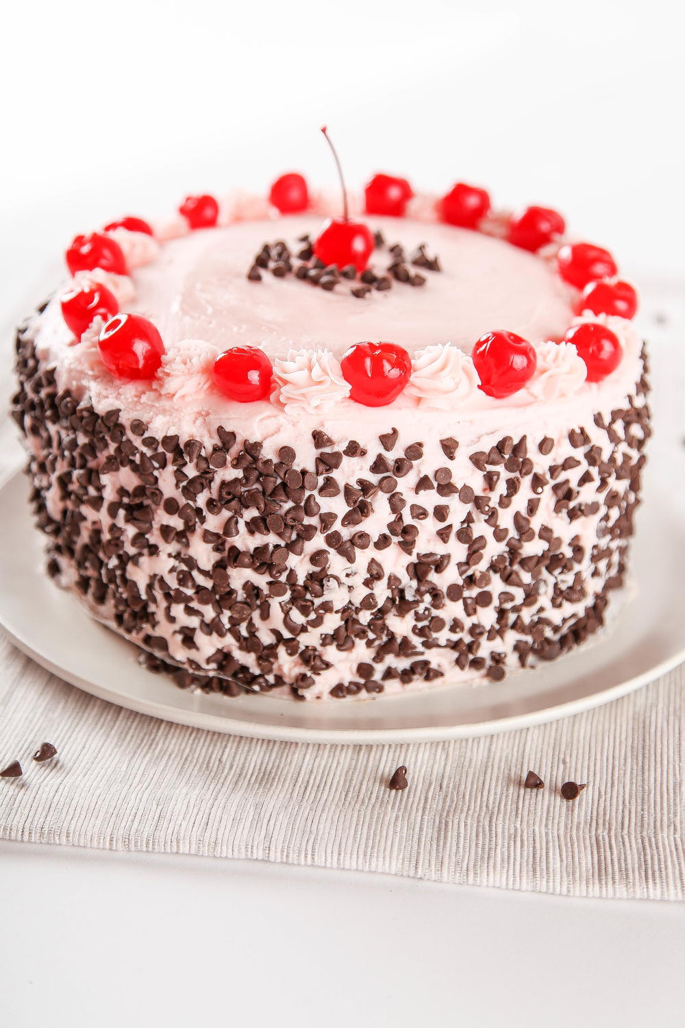 Cherry Chocolate Chip Cake