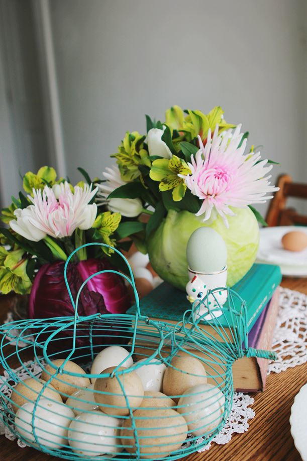 Simple Easter Diy Centerpiece Allfreeholidaycrafts Com