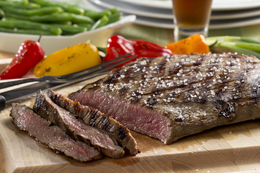 Dad's Beer Marinated Steak  MrFood.com