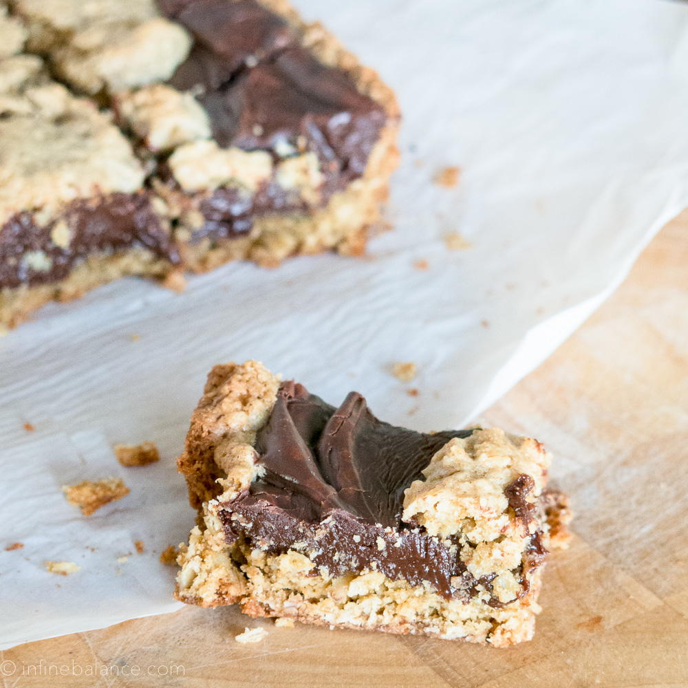 Oat Fudge Bars