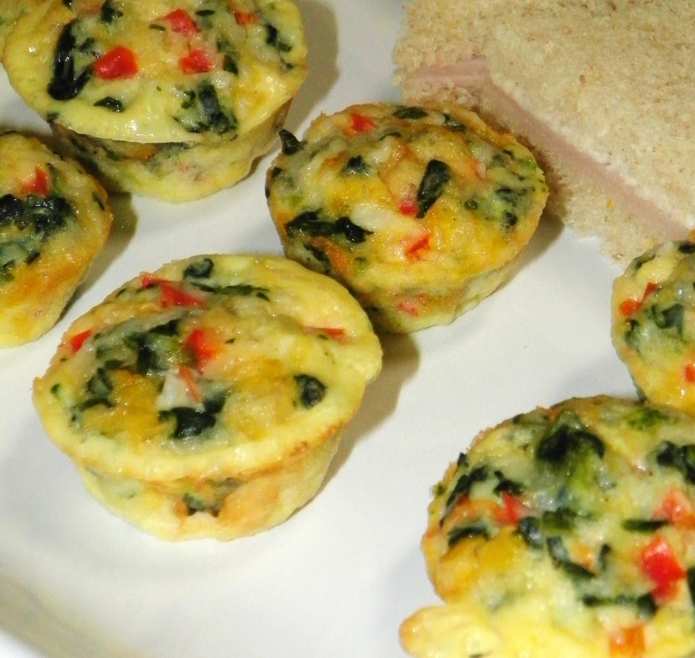 Mini Crustless Quiches