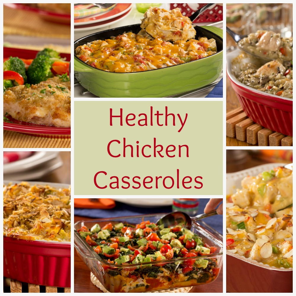 Healthy Chicken Casserole Recipes: 6 Easy Chicken ...