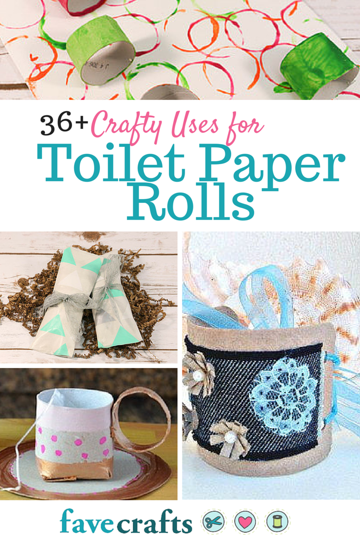 36 Uses for Toilet Paper Rolls | FaveCrafts.com