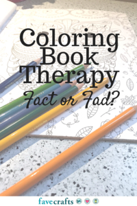 Coloring Book Therapy Fad Or Fact