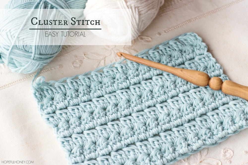 How To Crochet The Cluster Stitch AllFreeCrochet how-to-crochet-the-cluster-stitch-allfreecrochet