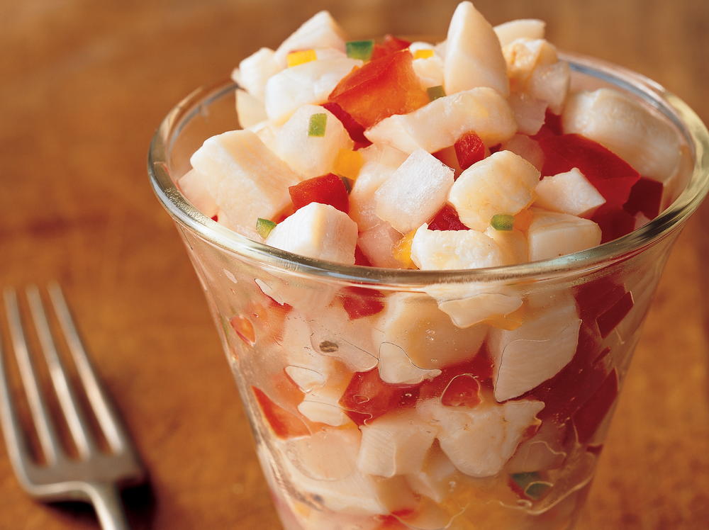 An Exclusive (Free!) Holiday Cookbook from Mario Batali ... Conch Salad Bahamian-Style | Cookstr.com