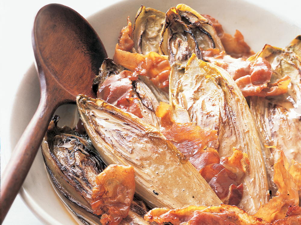 Braised Endive with Prosciutto