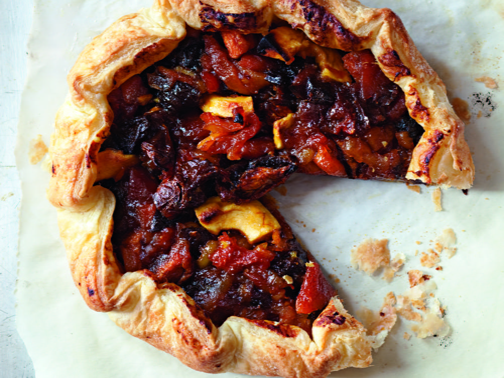 Rustic Dried Fruit Tart  Cookstr.com