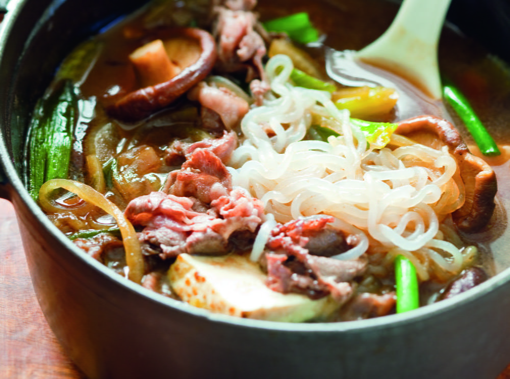 Japanese Beef and Vegetable Hot Pot | Cookstr.com